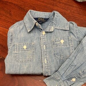 Polo by Ralph Lauren Blue Kids Shirt